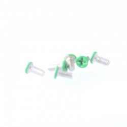 Authentic MK MODS Replacement Screws for Cthulhu RBA AIO Box Mod Kit - Green, (6 PCS)