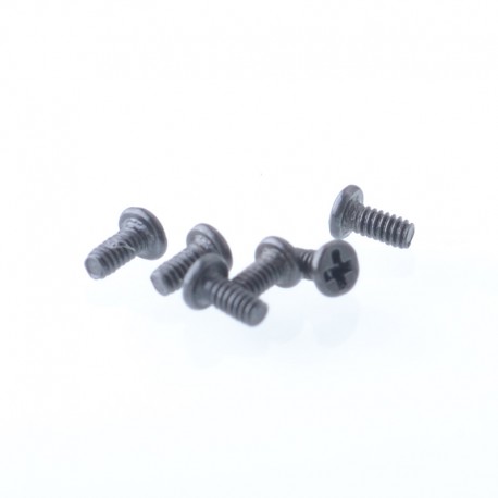 Authentic MK MODS Replacement Screws for Cthulhu RBA AIO Box Mod Kit - Black, (6 PCS)