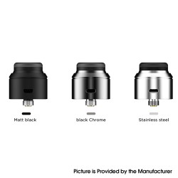 original Augvape & Inhale Coils Alexa S24 RDA Rebuildable Dripping Vape Atomizer