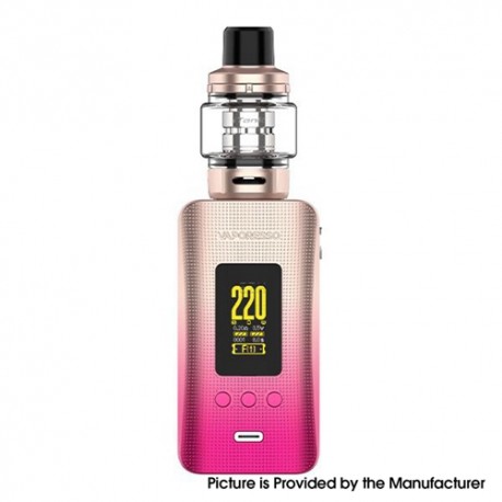 [Ships from Bonded Warehouse] Authentic Vaporesso GEN 200 Mod Kit with iTank Atomizer - Sunset Glow, VW 5~200W, 2 x 18650, 8ml