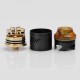 Authentic GeekVape Peerless RDA Rebuildable Dripping Atomizer - Black, Stainless Steel, 24mm Diameter