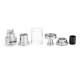 Authentic GeekVape Griffin 25 6ml RTA Rebuildable Tank Atomizer - Silver, Stainless Steel + Glass, Top Airflow