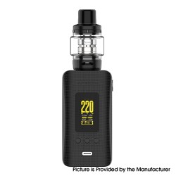 [Ships from Bonded Warehouse] Authentic Vaporesso GEN 200 Mod Kit with iTank Atomizer - Dark Black, VW 5~200W, 2 x 18650, 8ml