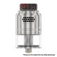 Authentic ThunderHead Creations & Tony Vapes Artemis II RDTA Rebuildable Tank Atomizer - Matte Black, 4.5ml, BF Pin, 25mm