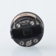 Authentic Augvape & Inhale Coils Alexa S24 RDA Rebuildable Dripping Vape Atomizer - Matt Black, Squonk Pin, Single Coil, 24mm