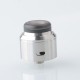 Authentic Augvape & Inhale Coils Alexa S24 RDA Rebuildable Dripping Atomizer - Stainless Steel, BF Pin, Single Coil, 24mm