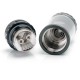 Authentic GeekVape Eagle Sub Ohm Tank Top Airflow Version w/ HBC - Black, Stainless Steel, 6ml, 25mm Diameter