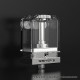 Authentic Ambition Mods Bishop 3 Bishop³ Cubed RBA Boro Tank for SXK BB / Billet Boro Box Mod Kit - Black, 316SS + PCTG, 5.0ml