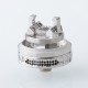 [Ships from Bonded Warehouse] Authentic Dovpo & Bogan Blotto V1.5 RTA Rebuildable Atomizer - Silver, 3.5 / 6.4ml, 26mm