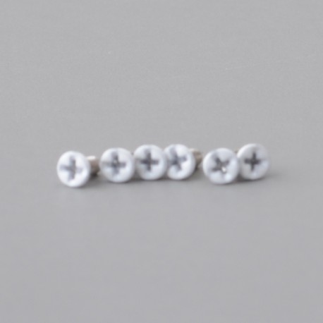 Authentic MK MODS Replacement Screws for Cthulhu RBA AIO Box Mod Kit - White, (6 PCS)