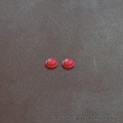 Authentic MK MODS Replacement Voltage Buttons for dotMod dotAIO V1 Pod System - Red, Acrylic (2 PCS)