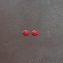 Authentic MK MODS Replacement Voltage Buttons for dotMod dotAIO V1 Pod System - Red, Acrylic (2 PCS)