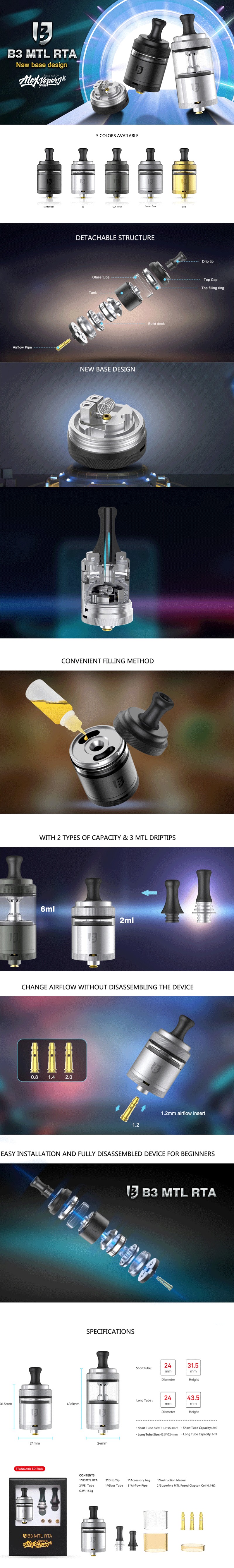 Vandy Vape Berserker V3 MTL RTA