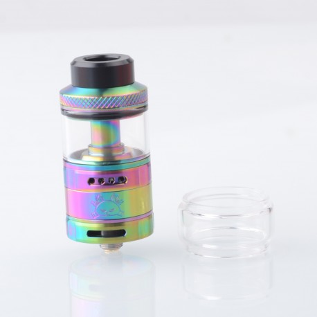 [Ships from Bonded Warehouse] Authentic Hellvape Fat Rabbit Solo RTA Atomizer - Rainbow, Single Coil, DL / RDL, 4.5ml, 25mm