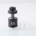 [Ships from Bonded Warehouse] Authentic Hellvape Fat Rabbit Solo RTA Atomizer - Matte Black, Single Coil, DL / RDL, 4.5ml, 25mm