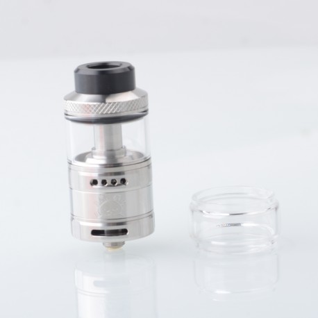 [Ships from Bonded Warehouse] Authentic Hellvape Fat Rabbit Solo RTA Atomizer - SS, Single Coil, DL / RDL, 4.5ml, 25mm Dia