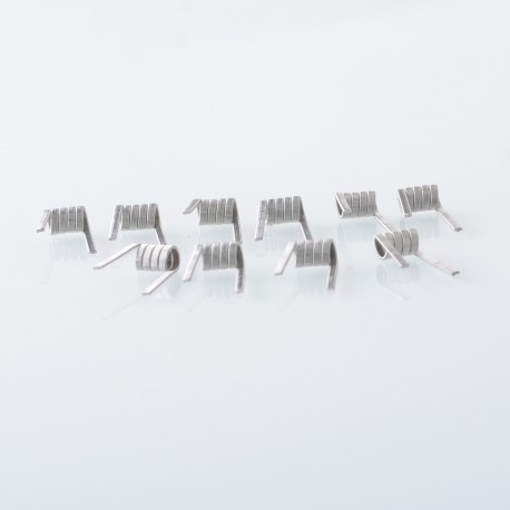 Authentic ThunderHead Creations 4-Core Fused Clapton Coil - 0.3ohm, SS316, 0.3mm x 4 + 0.1mm (10 PCS)