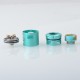 [Ships from Bonded Warehouse] Authentic Hellvape Dead Rabbit 3 RDA Atomizer - Turquosie, Dual Coil, with BF Pin, 24mm