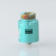 [Ships from Bonded Warehouse] Authentic Hellvape Dead Rabbit 3 RDA Atomizer - Turquosie, Dual Coil, with BF Pin, 24mm