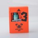 Authentic Hellvape Dead Rabbit 3 RDA Rebuildable Dripping Vape Atomizer - Turquosie, Dual Coil, with BF Pin, 24mm Diameter