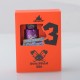 [Ships from Bonded Warehouse] Authentic Hellvape Dead Rabbit 3 RDA Atomizer - Purple, Dual Coil, with BF Pin, 24mm