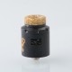 Authentic Hellvape Dead Rabbit 3 RDA Rebuildable Dripping Vape Atomizer - Black Gold, Dual Coil, with BF Pin, 24mm Diameter