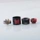 [Ships from Bonded Warehouse] Authentic Hellvape Dead Rabbit 3 RDA Atomizer - Black Red, Dual Coil, with BF Pin, 24mm