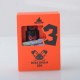 [Ships from Bonded Warehouse] Authentic Hellvape Dead Rabbit 3 RDA Atomizer - Black Red, Dual Coil, with BF Pin, 24mm