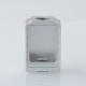 PRC ProRo Style Boro Tank for SXK BB / Billet AIO Box Mod Kit - Silver, Aluminum Alloy