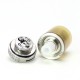 SXK Mea Culpa Style MTL RTA Rebuildable Tank Atomizer - Sliver, 3.5ml, 22mm Diameter