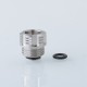 Vapeasy BB Drip Tip Adapter + MISSION XV Quantum Style 510 Drip Tip Kit for SXK BB / Billet Box Mod - Silver, 316SS