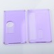 Authentic MK MODS Replacement Front + Back Cover Panel Plate for DNA 60W / 70W BB Style Box Mod - Purple, Acrylic