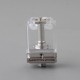 Authentic Ambition Mods Bishop 3 Bishop³ Cubed RBA Tank for SXK BB / Billet Boro Box Mod Kit - Translucent, 316SS + PCTG, 5.0ml