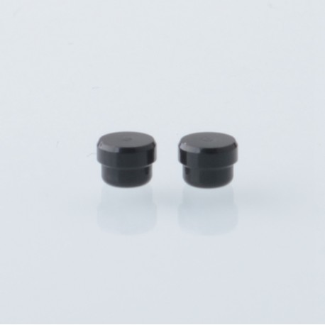 Authentic MK MODS Replacement Voltage Buttons for Cthulhu AIO Mod Kit - Black, Acrylic (2 PCS)