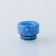 Authentic Reewape AS338 Resin 810 Drip Tip for RDA / RTA / RDTA Atomizer - Blue