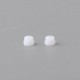 Authentic MK MODS Replacement Voltage Buttons for Cthulhu AIO Mod Kit - White, Acrylic (2 PCS)