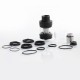 [Ships from Bonded Warehouse] Authentic GeekVape Shield Sub Ohm Tank Atomizer - Black, Stainless Steel, 4.5ml, 26mm Diameter