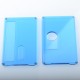 Authentic MK MODS Replacement Front + Back Cover Panel Plate for DNA 60W / 70W BB Style Box Mod - Blue, Acrylic