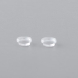 Authentic MK MODS Replacement Voltage Buttons for dotMod dotAIO V1 Vape Pod System - Clear, Acrylic (2 PCS)