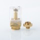 Dotshell Style Rebuildable Tank RBA w/ 3 MTL Pin for dotAIO Portable AIO Pod System Kit - Gold, 1.0mm + 1.2mm + 1.5mm