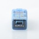 Authentic Rincoe Jellybox SE Pod System Kit - Blue Clear, 500mAh, 2.8ml, 1.0ohm