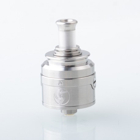 Authentic Auguse Era RDA Rebuildable Dripping Atomizer - Silver, SS316, BF Pin, RDL / MTL, 22mm Diameter