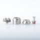 Authentic Auguse Era RDA Rebuildable Dripping Atomizer - Silver, SS316, BF Pin, RDL / MTL, 22mm Diameter