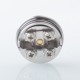 Authentic Auguse Era RDA Rebuildable Dripping Vape Atomizer - Silver, SS316, BF Pin, RDL / MTL, 22mm Diameter