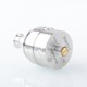 Authentic Auguse Era RDA Rebuildable Dripping Atomizer - Silver, SS316, BF Pin, RDL / MTL, 22mm Diameter