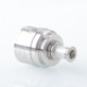 Authentic Auguse Era RDA Rebuildable Dripping Atomizer - Silver, SS316, BF Pin, RDL / MTL, 22mm Diameter