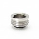 SXK Replacement Flush Nut 510 Drip Tip Adapter for Billet / BB Box Mod - Polished Silver