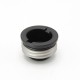 SXK Replacement Flush Nut 510 Drip Tip Adapter for Billet / BB Box Mod - Sand Blast Black