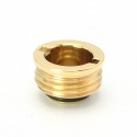 SXK Replacement Flush Nut 510 Drip Tip Adapter for Billet / BB Box Mod - Bright Gold