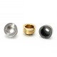 SXK Replacement Flush Nut 510 Drip Tip Adapter for Billet / BB Box Mod - Silver + Black + Gold (3 PCS)